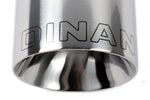 Dinan Double-Walled 4in Clamp-On Exhaust Tip - Polished - 4in Outlet / 2.5in Inlet - Image 2 - Dinan Thumbnail
