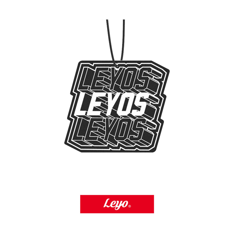 LEYO air freshener V2 – stacked LEYOS design hanging card - LEYO
