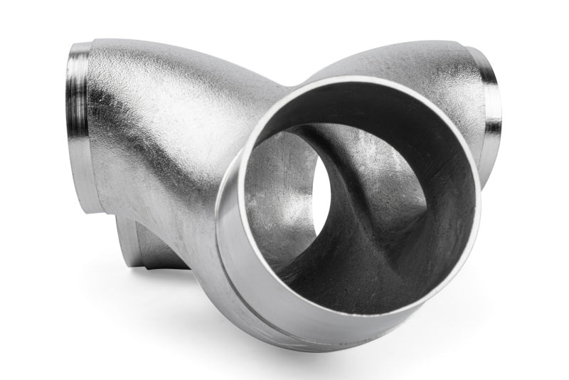 APR Cast T304 Stainless Steel Double Y-Splitter - Universal - 76mm to Quad 63.5mm - Image 3