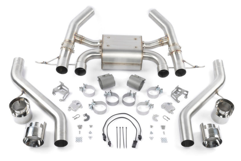 Dinan Valved Axleback Exhaust System - BMW M2 (G87) - Polished Tips - Dinan