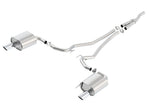 Borla Cat-Back Exhaust - Ford Mustang EcoBoost Coupe (S550) - 2.25in 4in Tips 2015-2017 - Borla Thumbnail