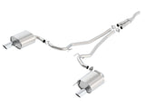 Borla Cat-Back Exhaust - Ford Mustang EcoBoost Coupe (S550) - 2.25in 4in Tips 2015-2017