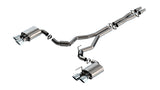 Borla Cat-Back Exhaust - Ford Mustang Dark Horse (S650) - 3in True Dual 5in Tips