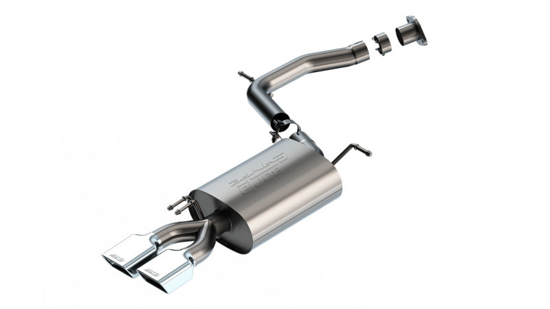 Borla Axle-Back Exhaust - Hyundai Palisade (LX2) - S-Type 2.5in Dual Rectangle Tips - Image 2