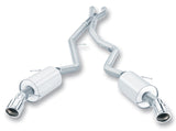 Borla Cat-Back Exhaust - BMW 335i Sedan / Coupe N54 (E90/E92) - ATAK X-Pipe