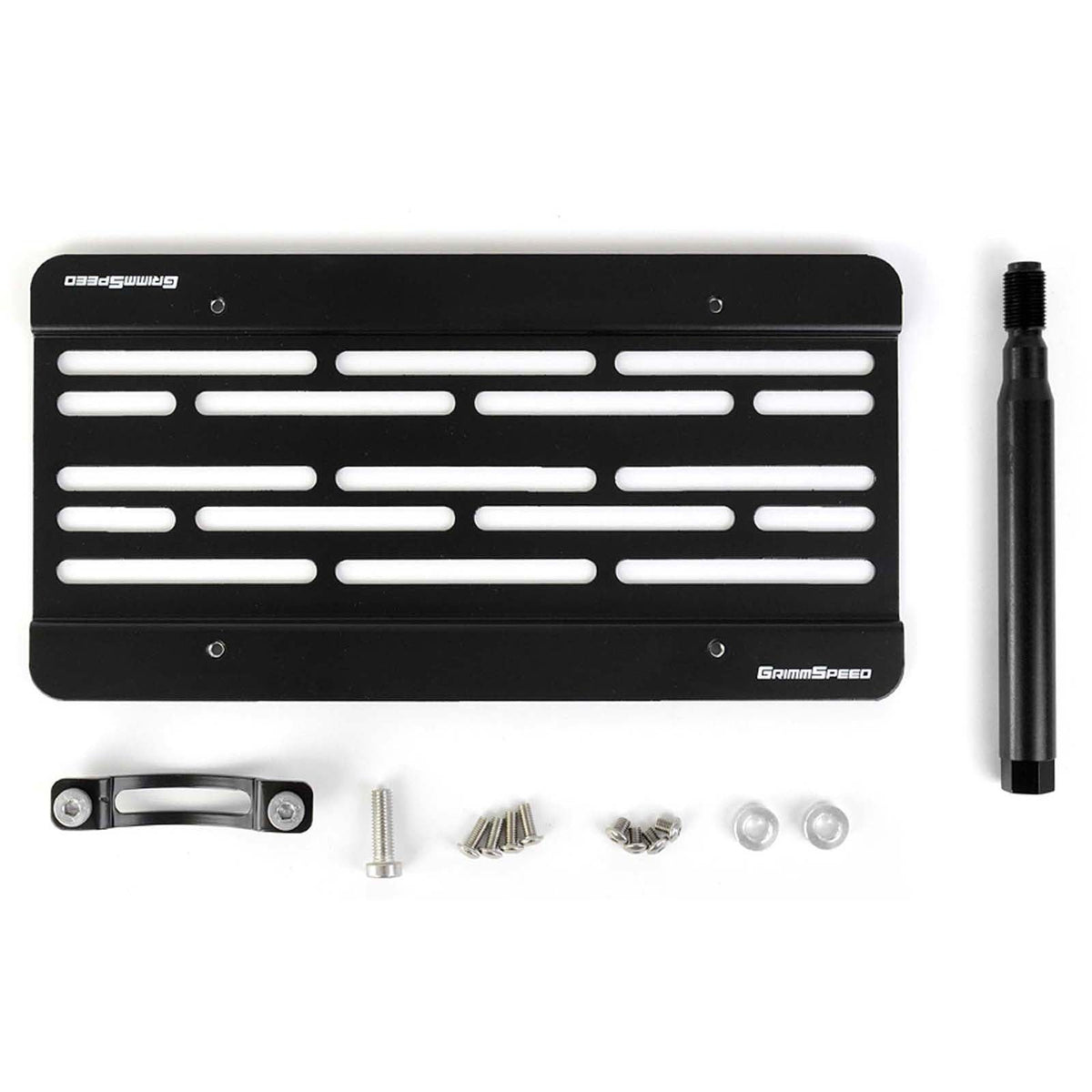 GrimmSpeed License Plate Relocation Kit - Subaru WRX (GV8/GR8) STI (GRF/GVF) - Image 2