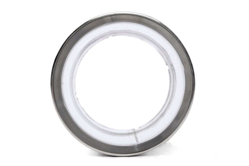 Dinan Double-Walled 4in Clamp-On Exhaust Tip - Polished - 4in Outlet / 3.25in Inlet - Image 2
