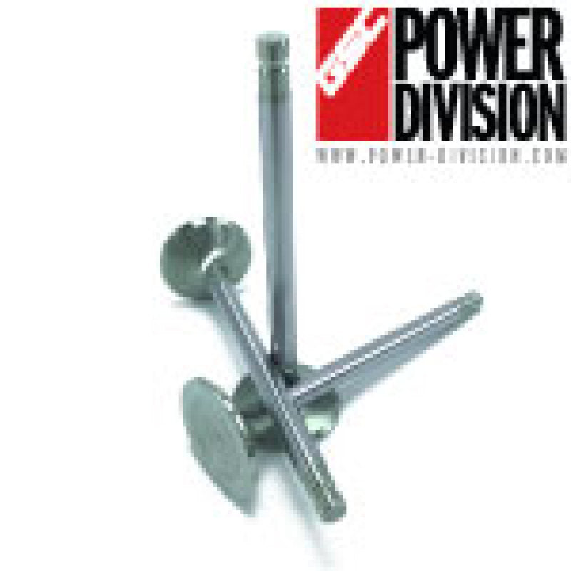 GSC Power-Division Chrome Alloy Exhaust Valve - Toyota 2JZ - 30mm Head (+1mm) - 6.6mm Stem - Image 2