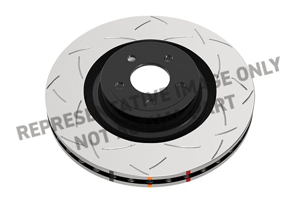 DBA T3 4000 Slotted Rear Rotors Pair – GR Yaris / GR Corolla – 297 x 18mm