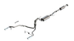 Borla Cat-Back Exhaust - Ford F-150 Crew Cab (P702) - 3in Dual 2.25in 4in Tips - Image 2 - Borla Thumbnail