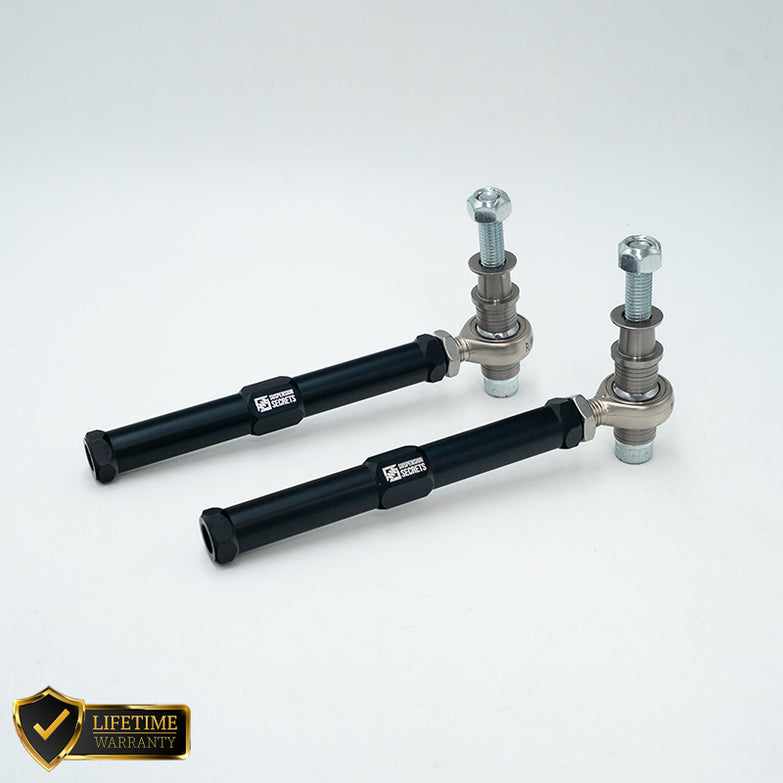 Suspension Secrets Adjustable Bump Steer Tie Rod Ends - Porsche Cayman GTS (981/718) - Billet Aluminium - Suspension Secrets
