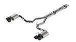 Borla Cat-Back Exhaust - Ford Mustang Dark Horse (S650) - 3in True Dual 5in Tips - Image 8 - Borla Thumbnail