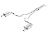 Borla Cat-Back Exhaust - Ford Mustang GT (S550) - 2.5in 4in Tips 2015-2017