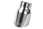 APR Double-Walled Slash-Cut Exhaust Tips - Universal - 3.5in Polished Silver - Image 3 - APR Thumbnail