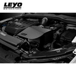 LEYO EVO cold air intake – MQB evo engine bay – heat shield fitted (product illustration) - LEYO Thumbnail