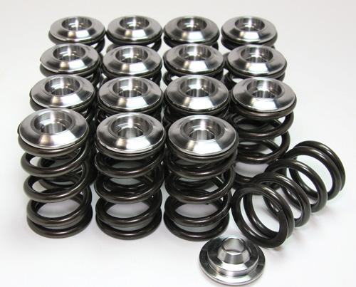 GSC Power-Division Valve Spring & Titanium Retainer Kit - Toyota 3S-GTE - Shim-Under Bucket