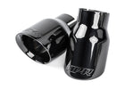 APR Double-Walled Slash-Cut Tips - Universal - 3.5in Diamond Black, Set of 2 - APR Thumbnail