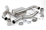 Dinan Valved Axleback Exhaust System - BMW 330i (G20) / BMW 430i (G22) - Polished Tips