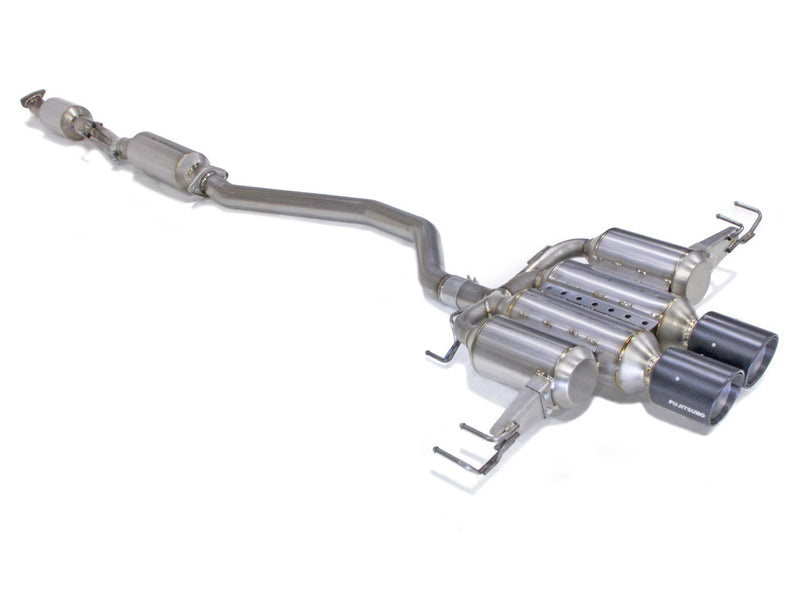 Fujitsubo A-RM+c Titanium Exhaust System - Honda Civic Type R (FL5) - Full Titanium / Carbon Tip - Fujitsubo