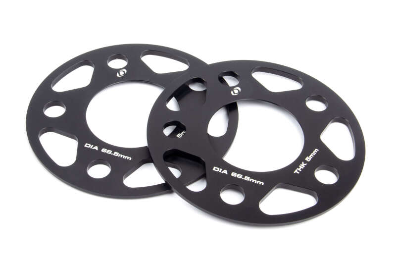 Dinan Wheel Spacers - 5x112 - 66.5mm CB - 5mm Thick (Set of 2) - Dinan