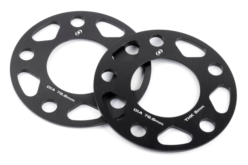 Dinan Wheel Spacers - 5x120 - 72.6mm CB - 5mm Thick (Set of 2) - Dinan