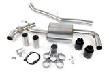 Dinan Valved Axleback Exhaust System - BMW X1/X2 xDrive28i (F48/F39) - Black Tips