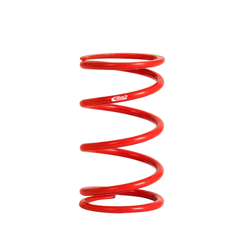 Eibach ERS metric coilover spring in red, full side view (product illustration) - Eibach