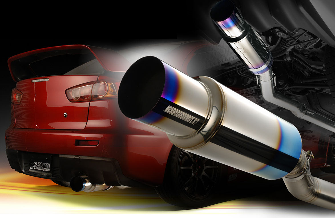 Tomei EXPREME Ti Titanium Muffler – Mitsubishi Lancer Evolution X (CZ4A)