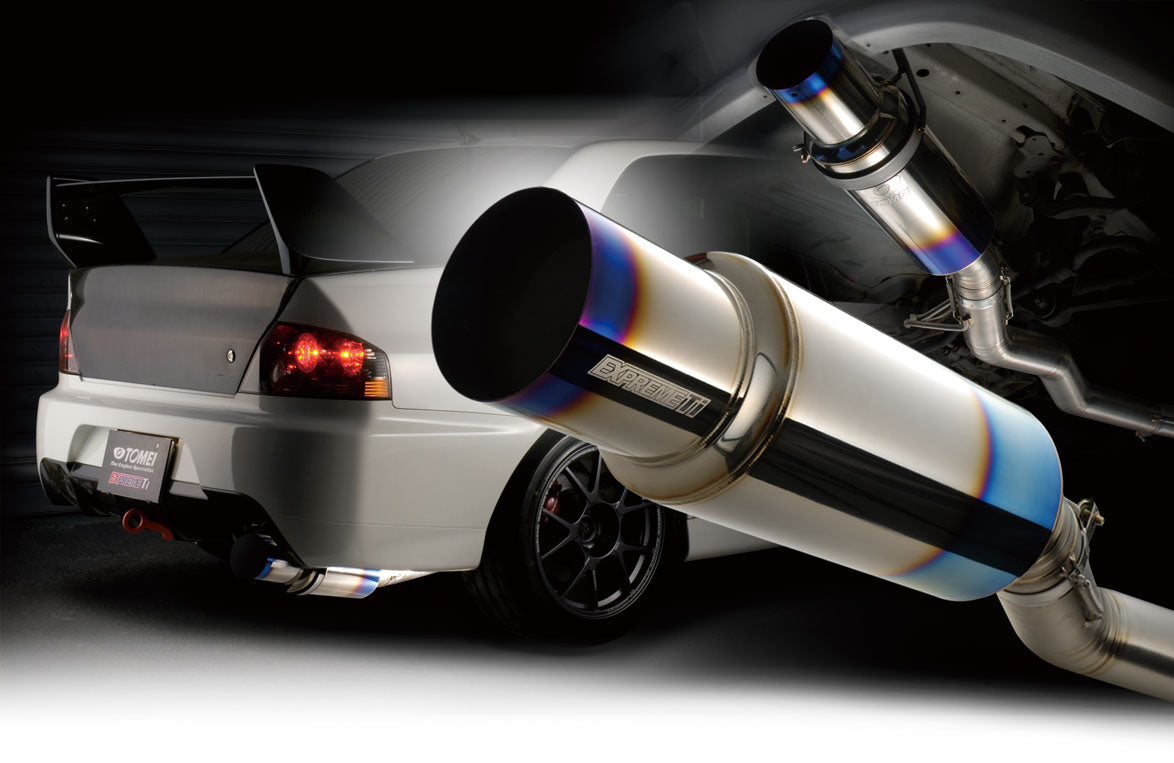 Tomei EXPREME Ti Titanium Muffler – Mitsubishi Lancer Evolution VII-IX (CT9A)