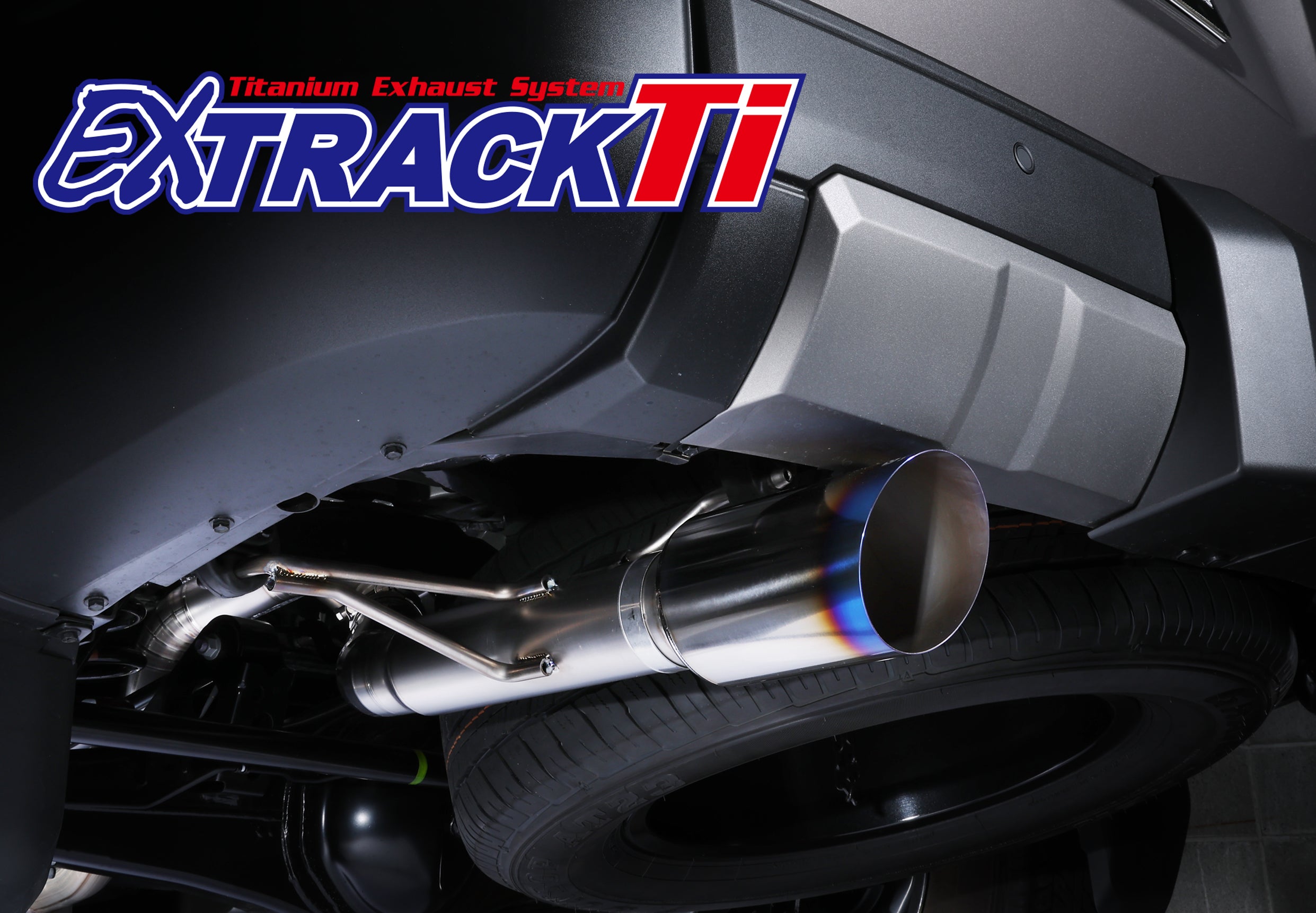 Tomei EXTRACK Ti Titanium Muffler – Toyota Land Cruiser 250 (GDJ250W)