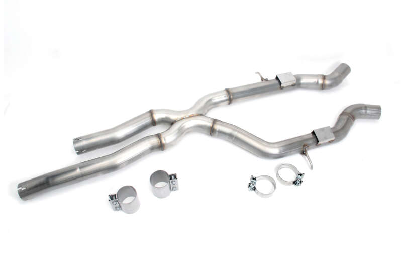 Dinan High Flow X-Pipe - BMW M3/M4 (F80/F82) - 2.75in - Stainless Steel - Dinan