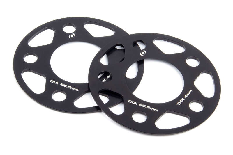 Dinan Wheel Spacers - 5x112 - 66.5mm CB - 4mm Thick (Set of 2) - Dinan