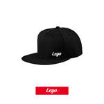 LEYO snapback cap – black, front view with script logo - LEYO Thumbnail