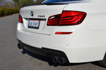 Dinan Free Flow Axleback Exhaust System - BMW 550i (F10) - Black Tips - Image 8 - Dinan Thumbnail