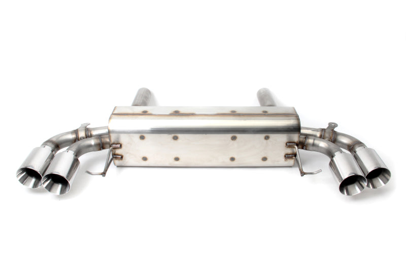 Dinan Free Flow Axleback Exhaust System - BMW M550i (G30) - Polished Tips - Dinan