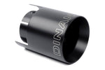 Dinan Double-Walled 4.5in Clamp-On Exhaust Tip - Black - 4.5in Outlet / 3.25in Inlet - Image 2 - Dinan Thumbnail