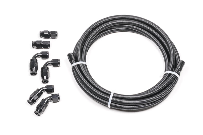 Radium Engineering DIY PTFE hose kit – braided hose and hose ends, 6AN option - Radium Engineering