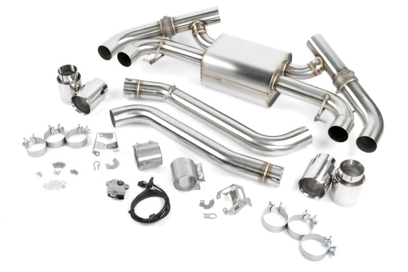 Dinan Valved Axleback Exhaust System - BMW M240i/M240i xDrive (G42) - Polished Tips - Dinan