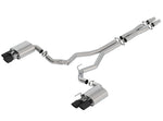 Borla Cat-Back Exhaust - Ford Mustang GT Coupe (S550) - 3in Active Exhaust Quad Tips 2018+ - Image 3 - Borla Thumbnail