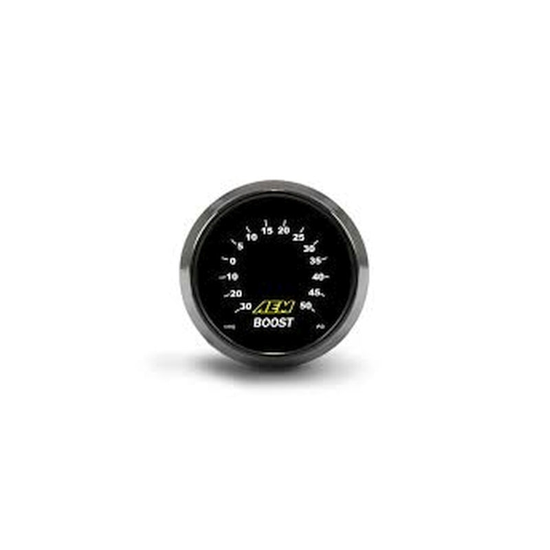 AEM 52mm Boost Digital Gauge - Universal - -30-50psi - Image 3
