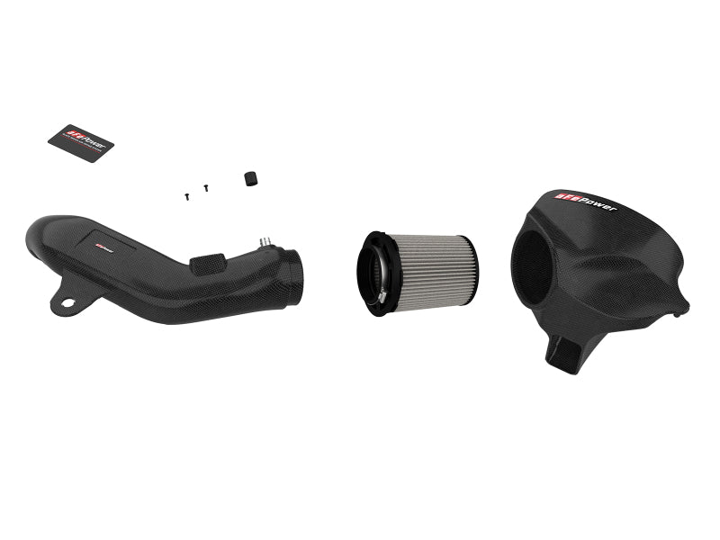 aFe Black Series Carbon Fibre Cold Air Intake - BMW M2 (F87) - 3.0L Turbo N55 - Image 2