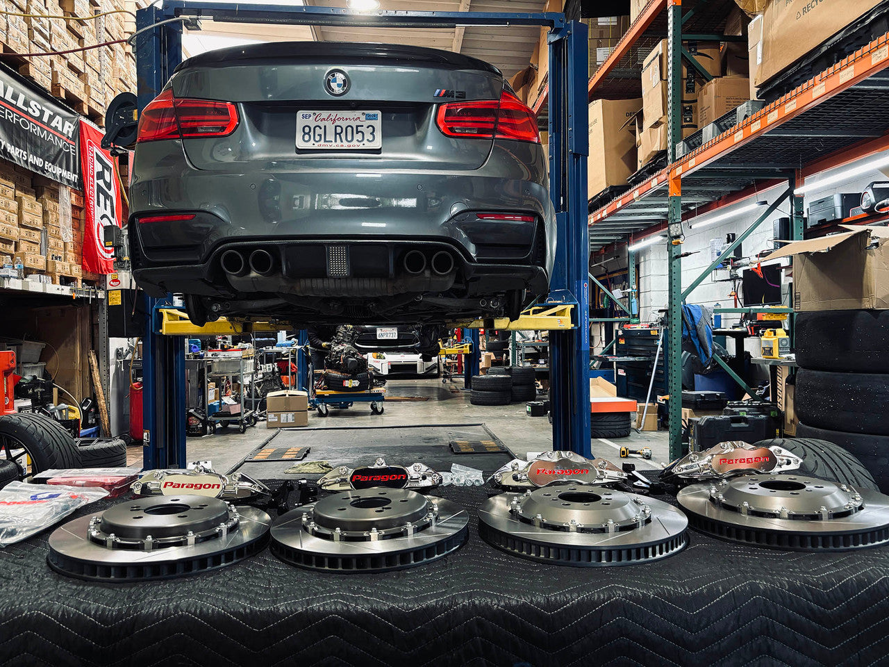 Paragon 4-Piston Track Performance Big Brake Kit – Rear for BMW M2 (F87) / M3 (F80) / M4 (F82/F83) - Chicane Australia