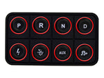 AEM EV 8 Button Keypad - Universal - CAN Based Programmable Backlighting - Image 4 - AEM Electronics Thumbnail
