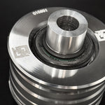 Suspension Secrets solid bush, close-up of the engraved face, sleeve and bearing seal - Suspension Secrets Thumbnail
