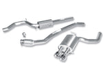 Borla Cat-Back Exhaust - Audi A4 quattro Sedan 2.0 TFSI (B8/B8.5) - Polished Tips - Borla Thumbnail