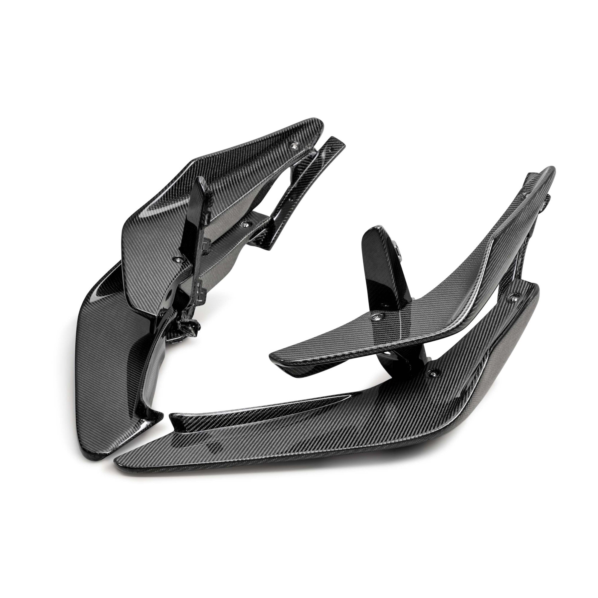 Seibon Carbon Fibre Front Bumper Canards – Honda Civic Type R (FL5) 23+
