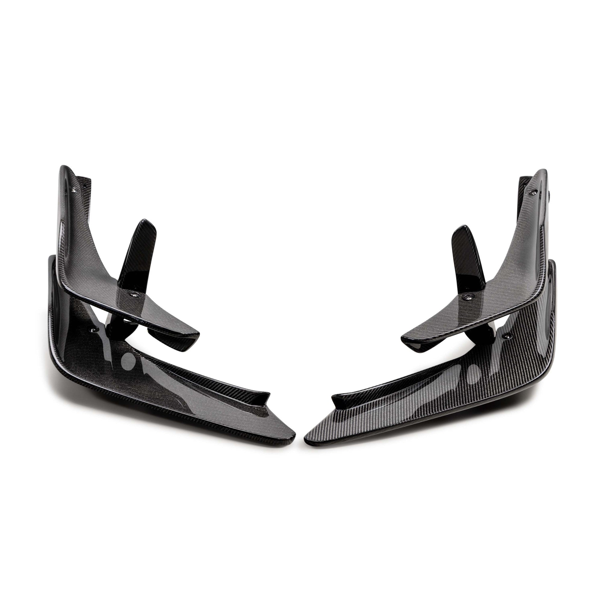 Seibon Carbon Fibre Front Bumper Canards – Honda Civic Type R (FL5) 23+