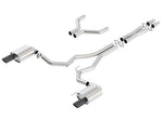 Borla Cat-Back Exhaust - Ford Mustang GT Coupe (S550) - 3in 4in Tips 2015-2017 - Image 10 - Borla Thumbnail