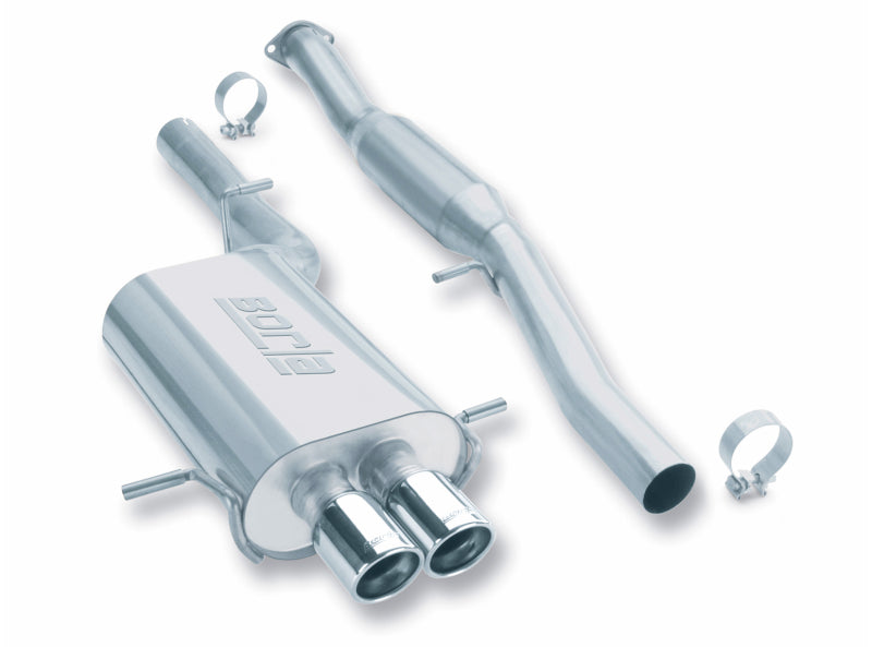 Borla Cat-Back Exhaust - Subaru WRX (GD / GG) - Touring Twin Tip