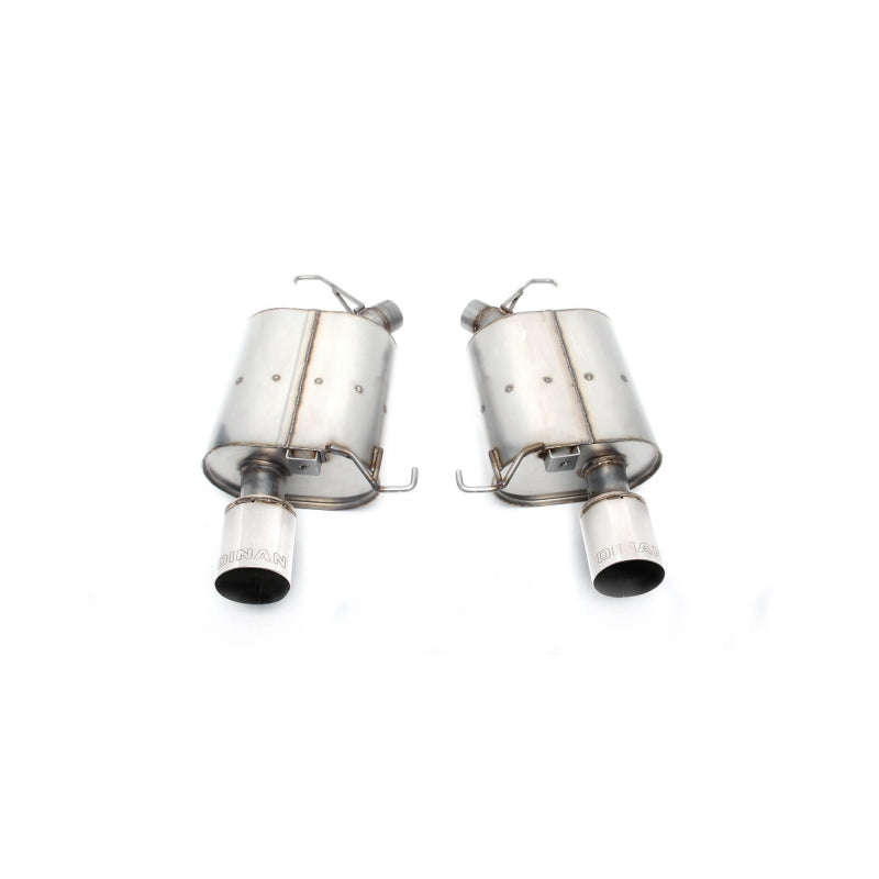 Dinan Free Flow Axleback Exhaust System - BMW 535i (F10) - Polished Tips - Image 2
